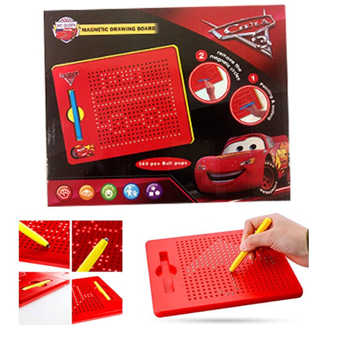 CARS MCQUEEN MAGNETIC DRAWING BOARD – 714 PCS BALL POPS Large